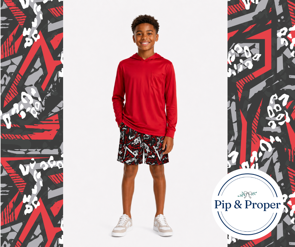 Boys' Performance Set - Red