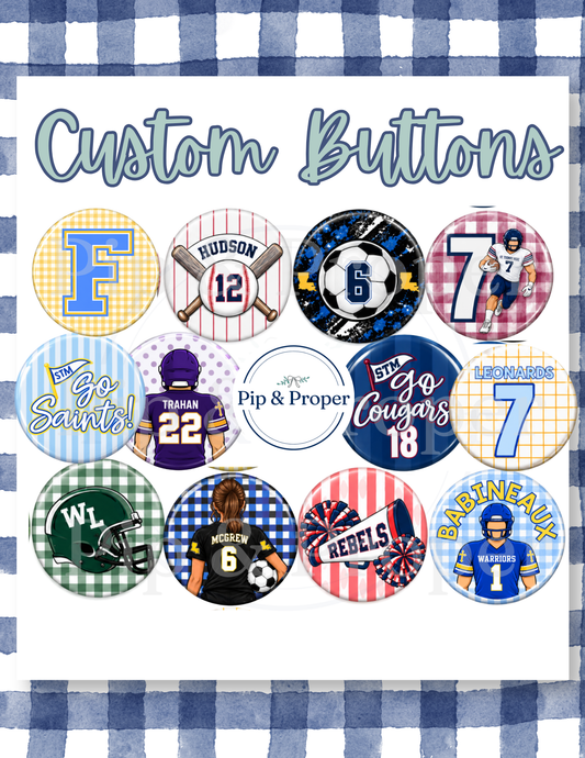 Custom 3" Button