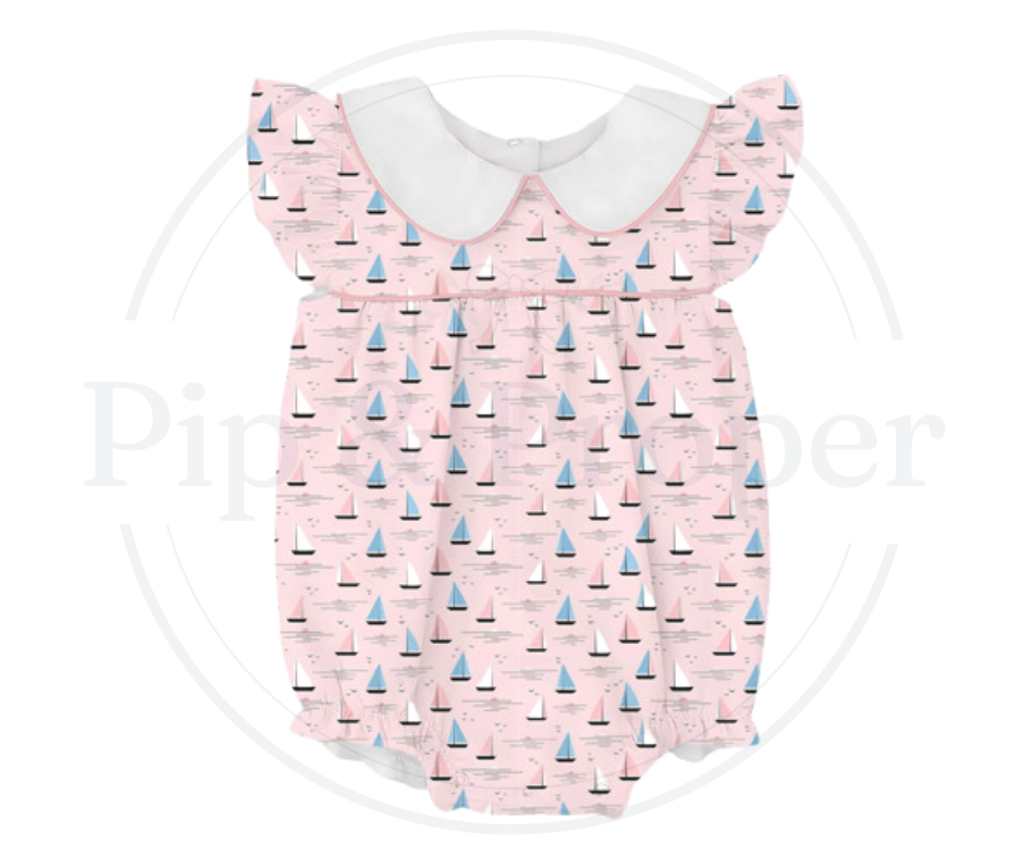 Sailboat Bubble - Pink RTS