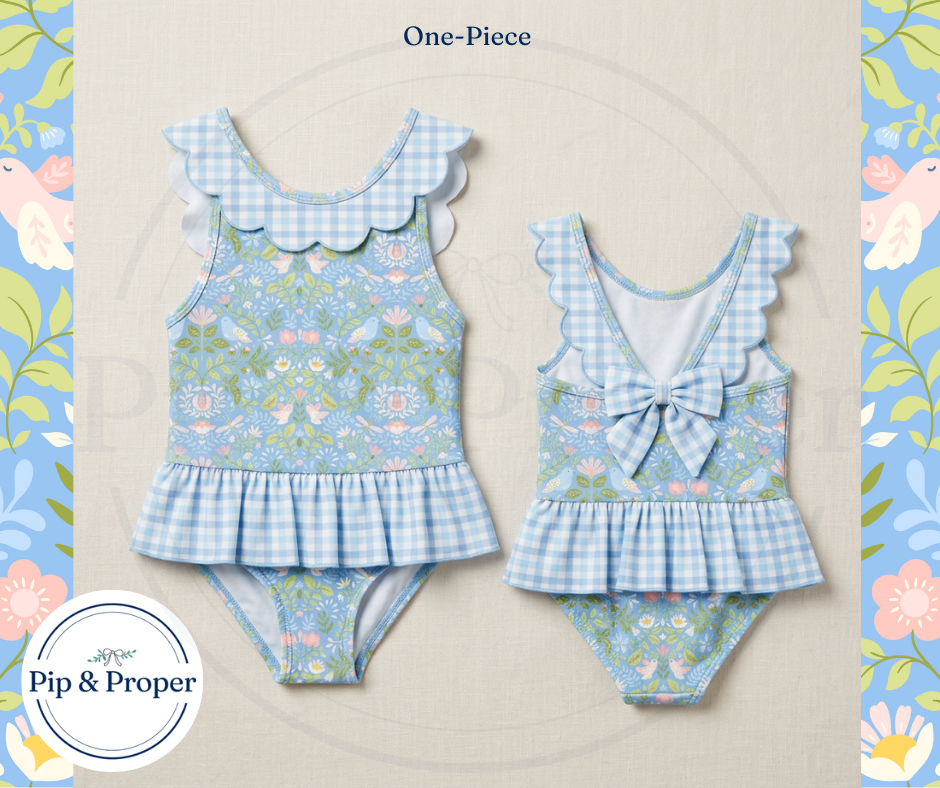 Songbirds Swim - One-Piece