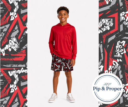 Boys' Performance Set - Red