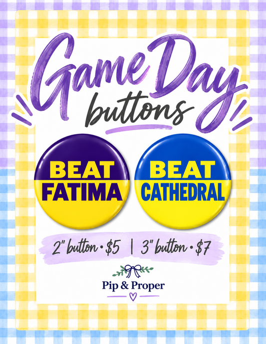 Game Day Buttons - The Rivalry